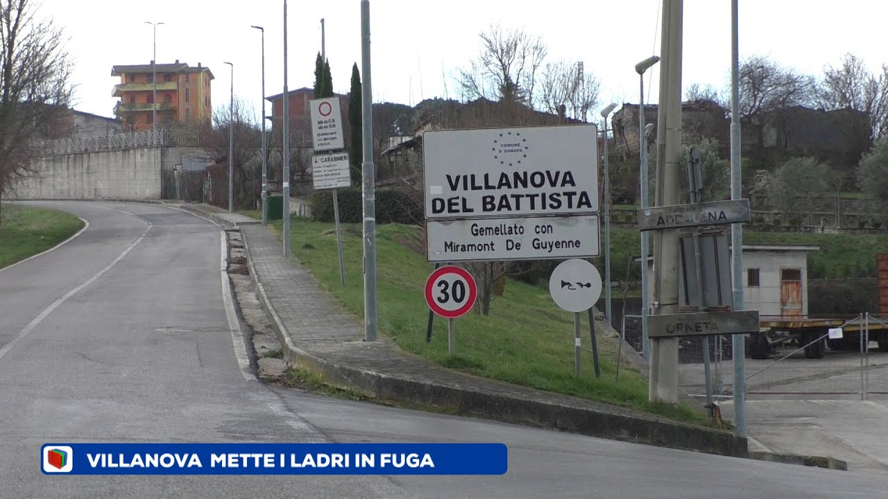 Ladri scatenati a Villanova Del Battista: tentano due furti, messi in fuga  dai proprietari - ITV Online - Irpinia TV Avellino